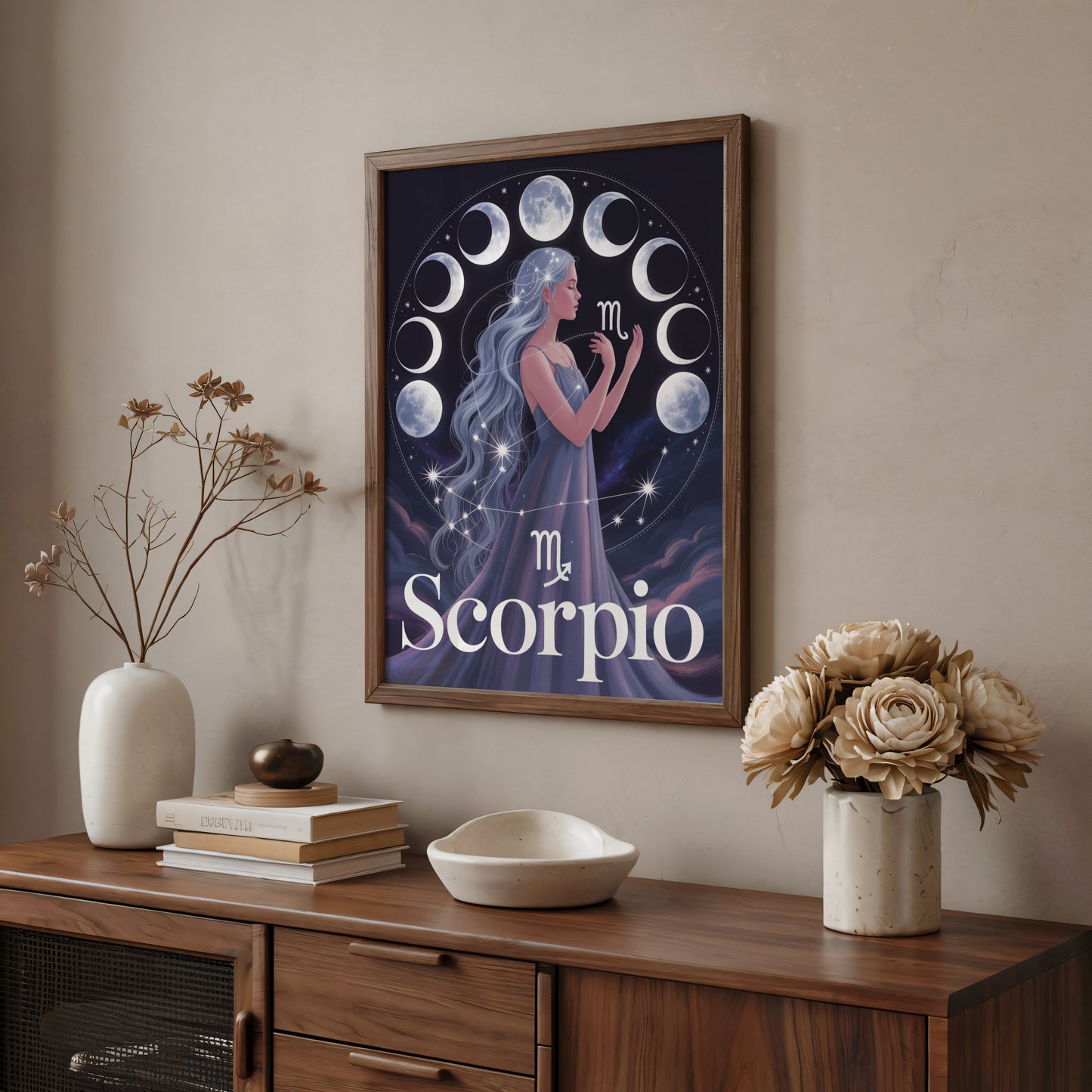 Scorpio Lunar Wall Art