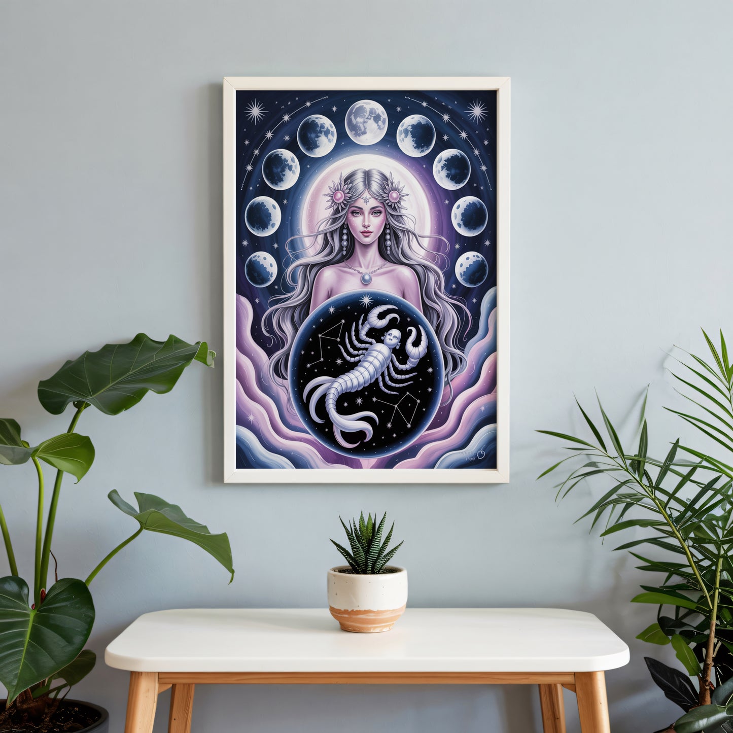 Scorpio Vivid Wall Art