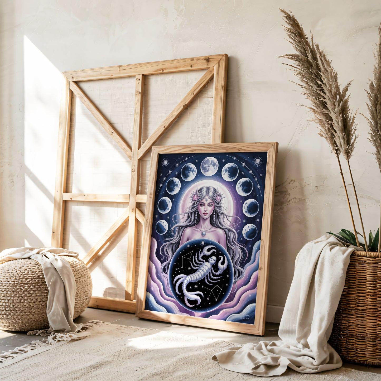 Scorpio Vivid Wall Art