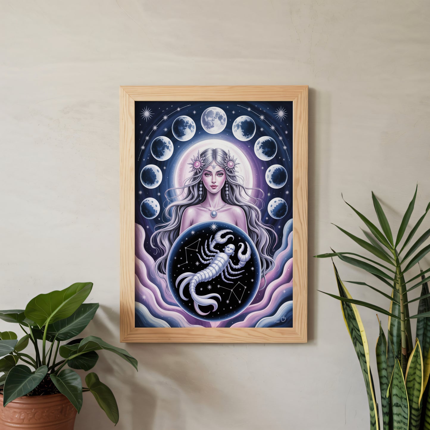 Scorpio Vivid Wall Art