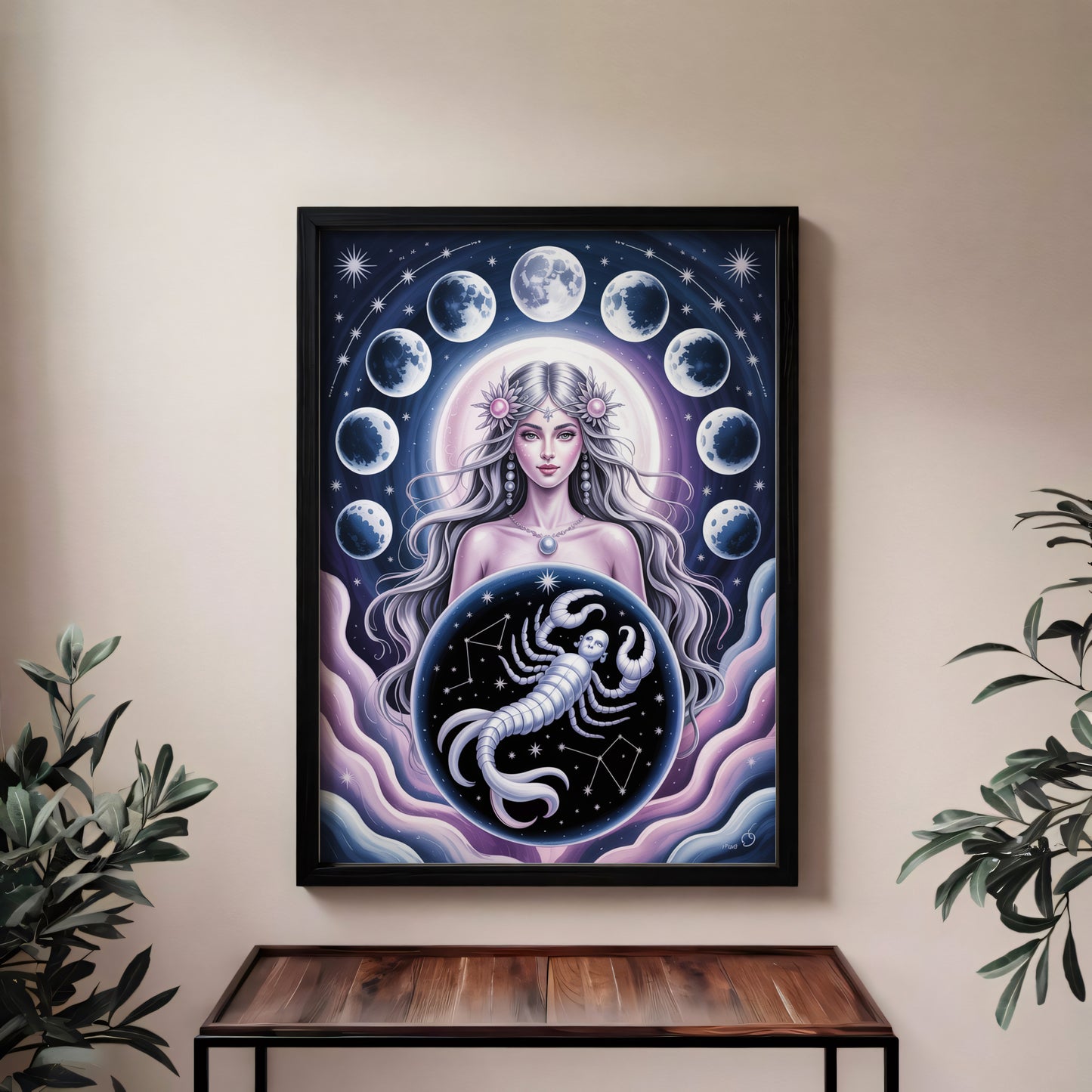 Scorpio Vivid Wall Art
