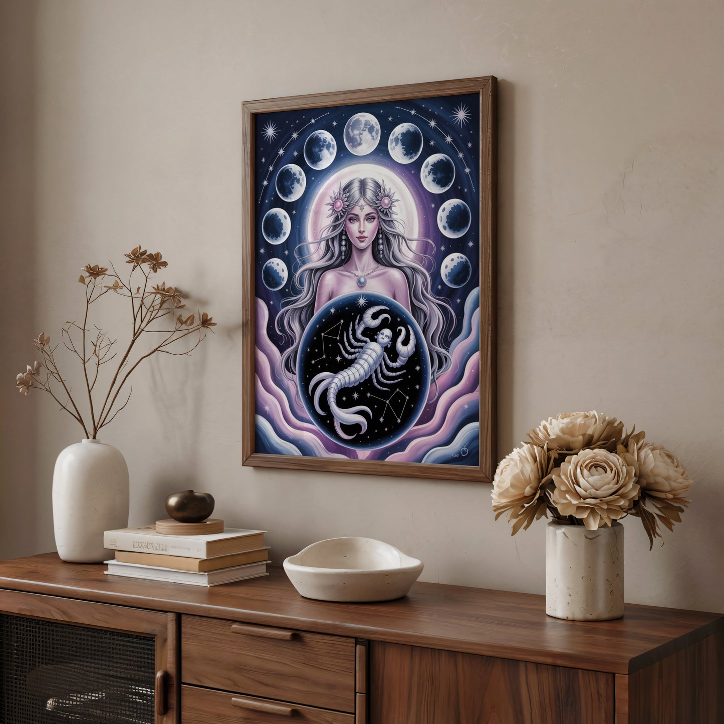 Scorpio Vivid Wall Art