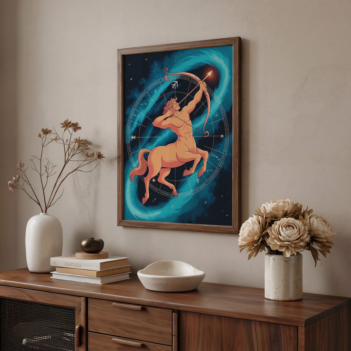 Sagittarius Vibrant Wall Art
