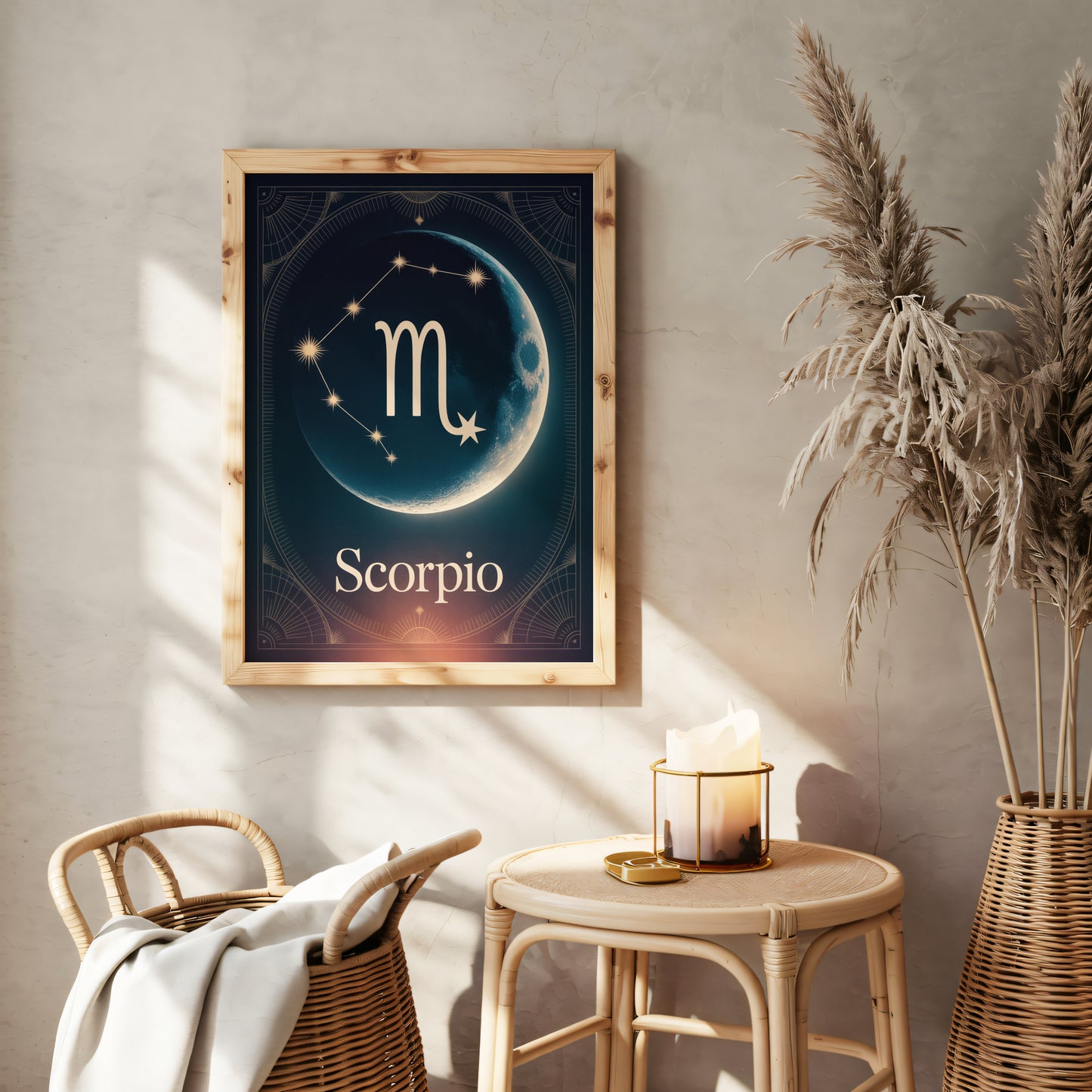 Scorpio Celestial Wall Art