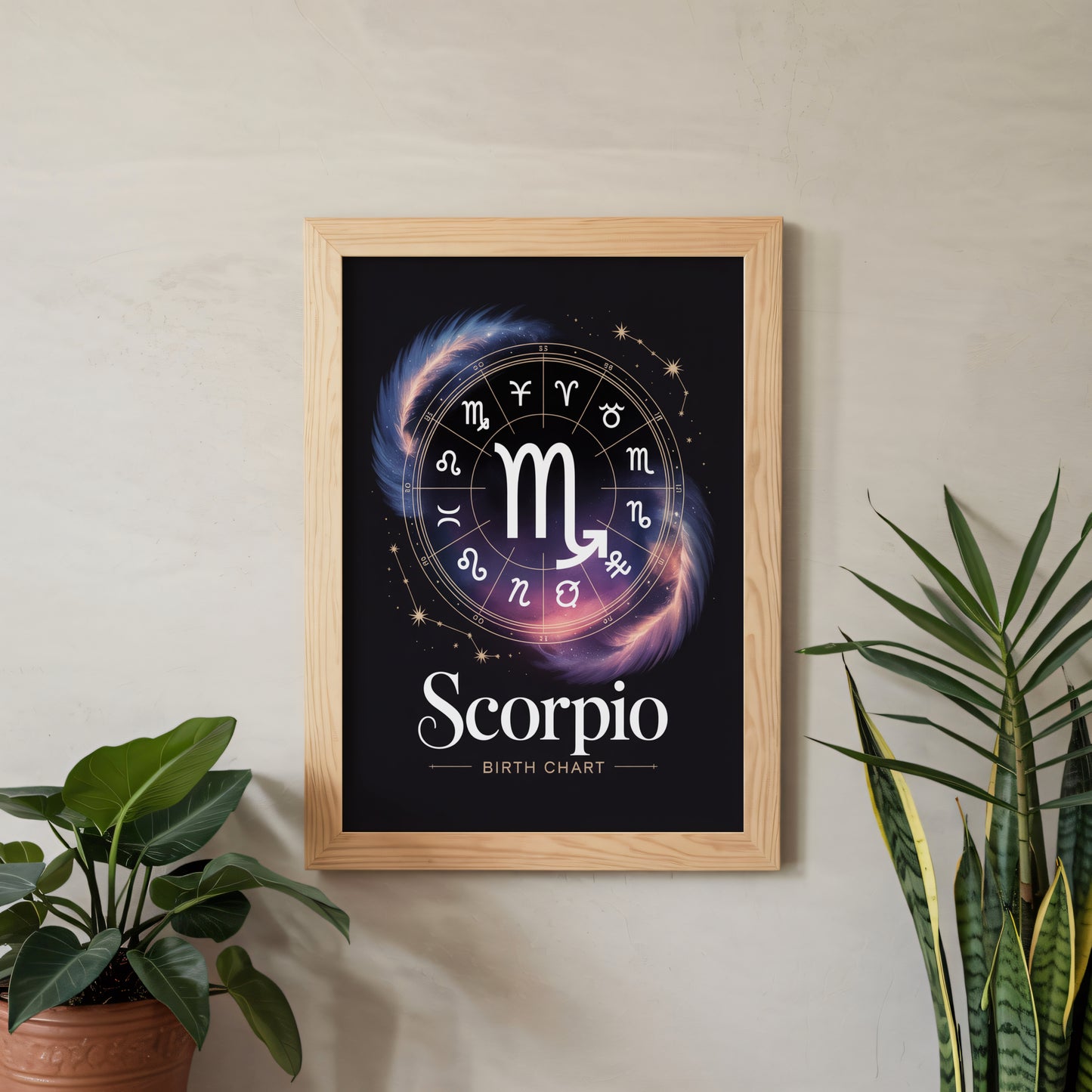 Scorpio Elegant Wall Art