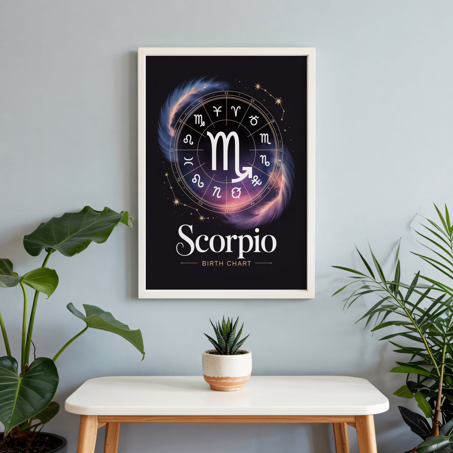 Scorpio Elegant Wall Art