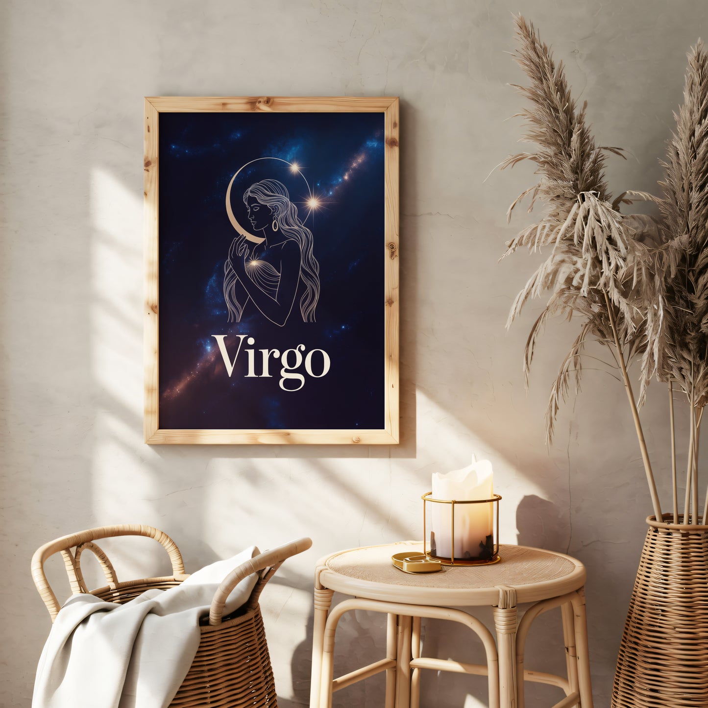 Virgo Detailed Wall Art