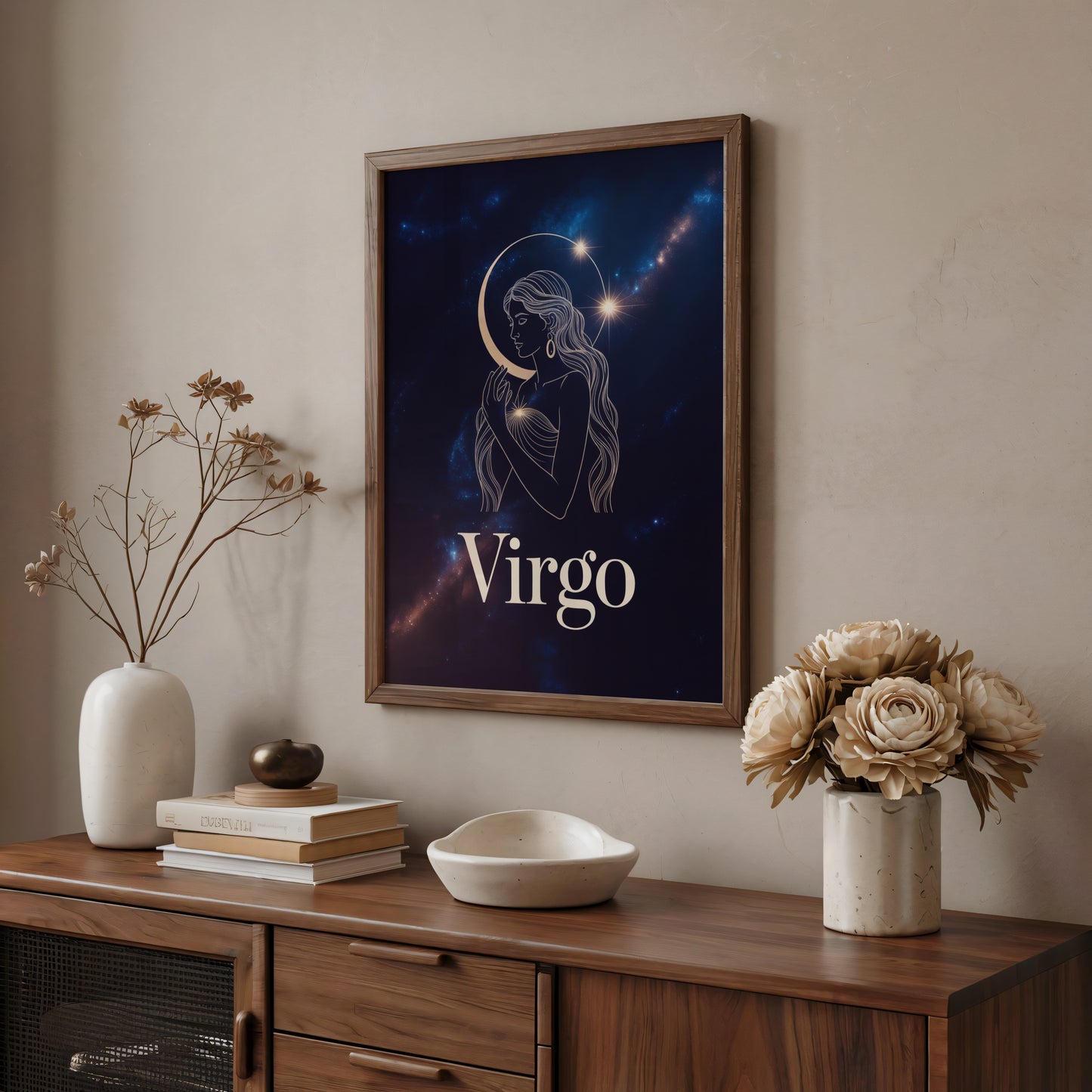 Virgo Detailed Wall Art