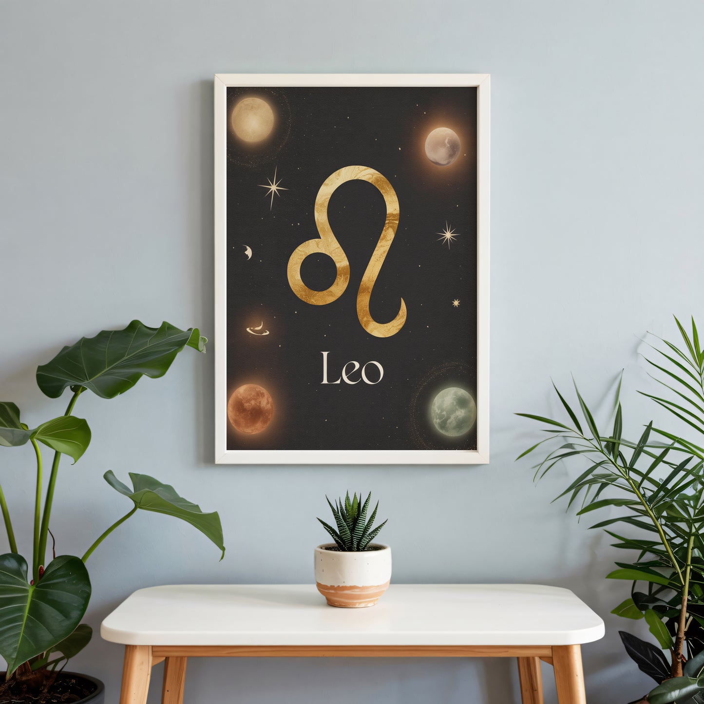 Leo High Contrast Wall Art