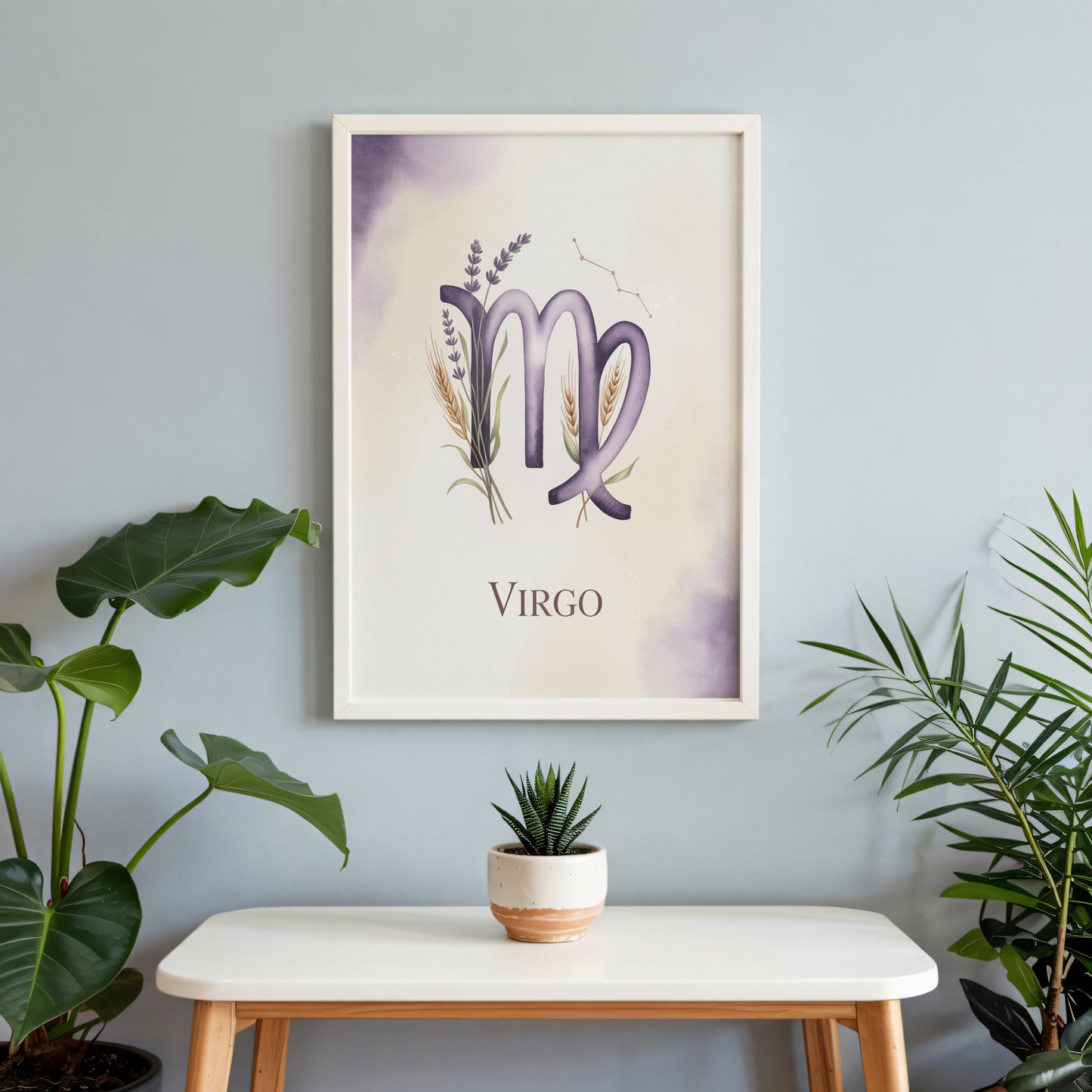 Virgo Delicate Wall Art