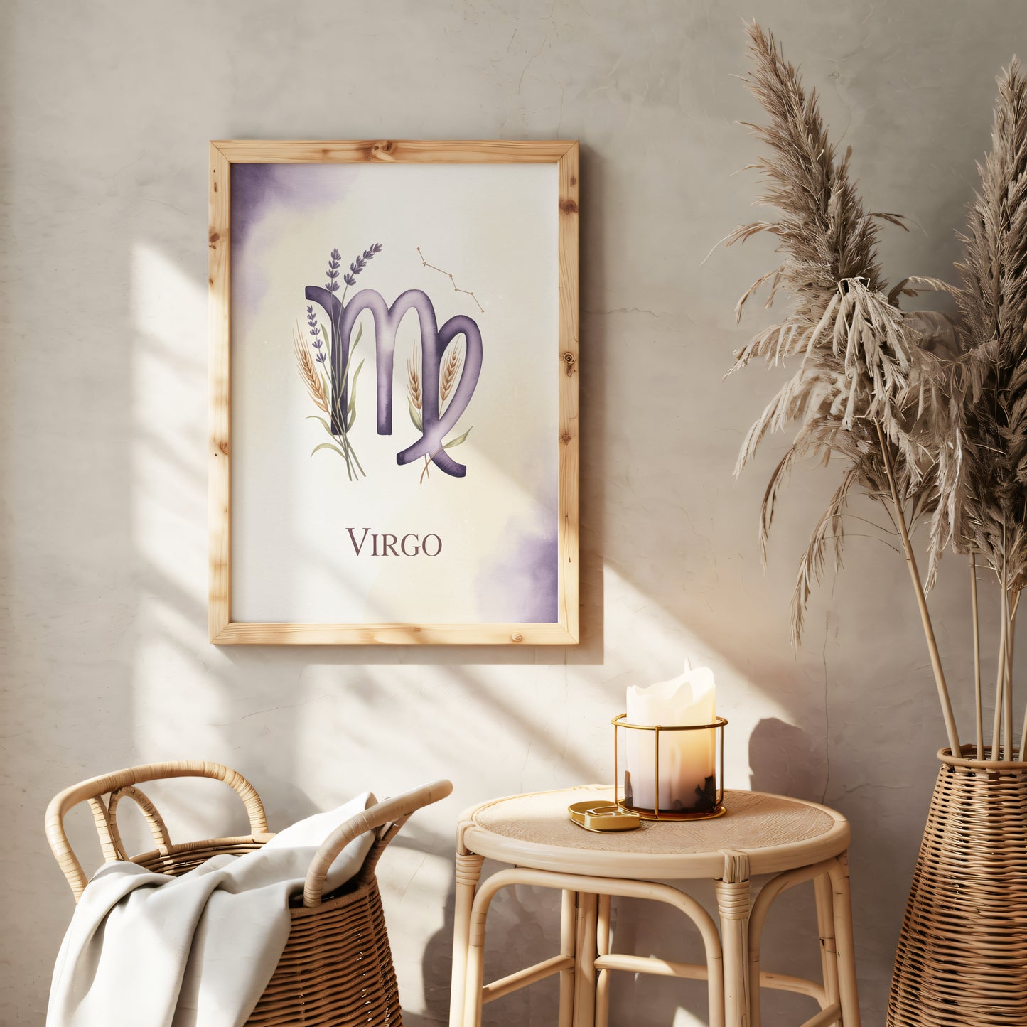Virgo Delicate Wall Art