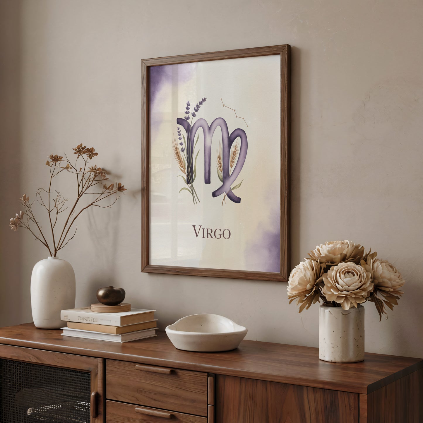 Virgo Delicate Wall Art
