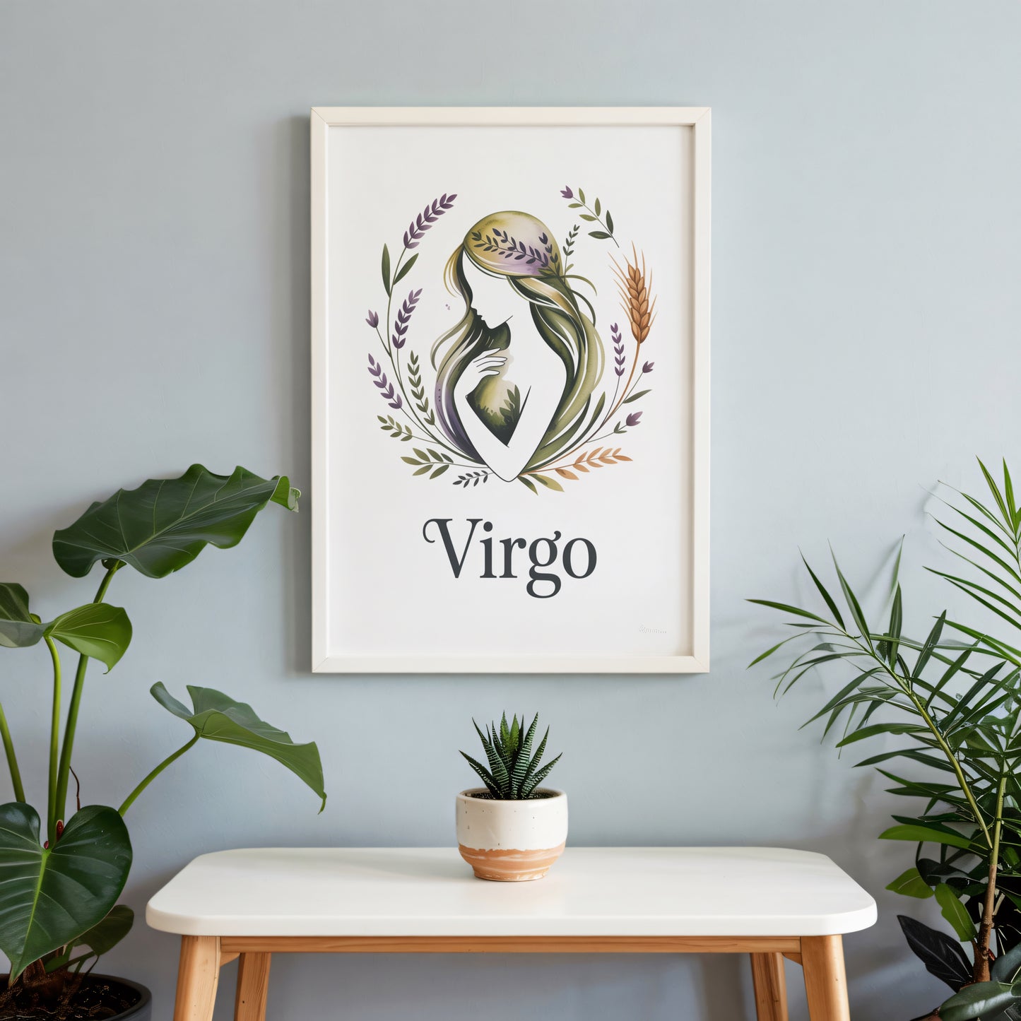 Virgo Earth Wall Art
