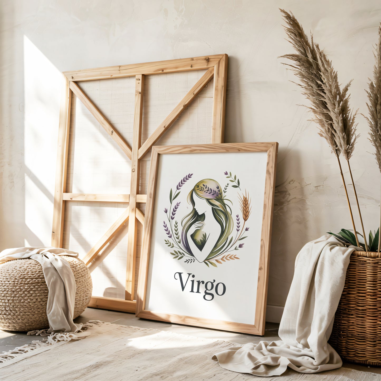 Virgo Earth Wall Art