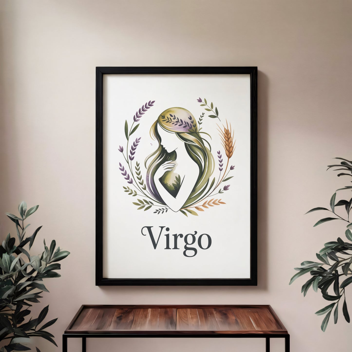 Virgo Earth Wall Art