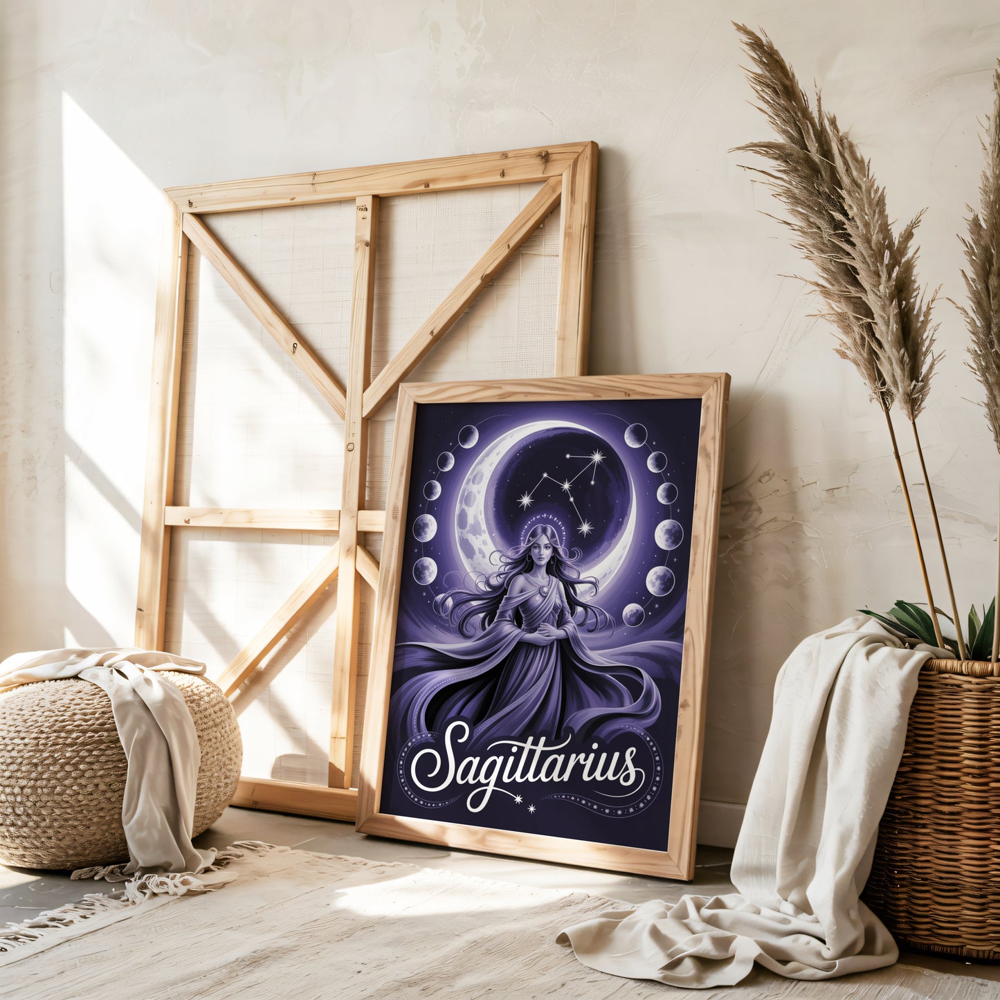 Sagittarius Vivid Wall Art