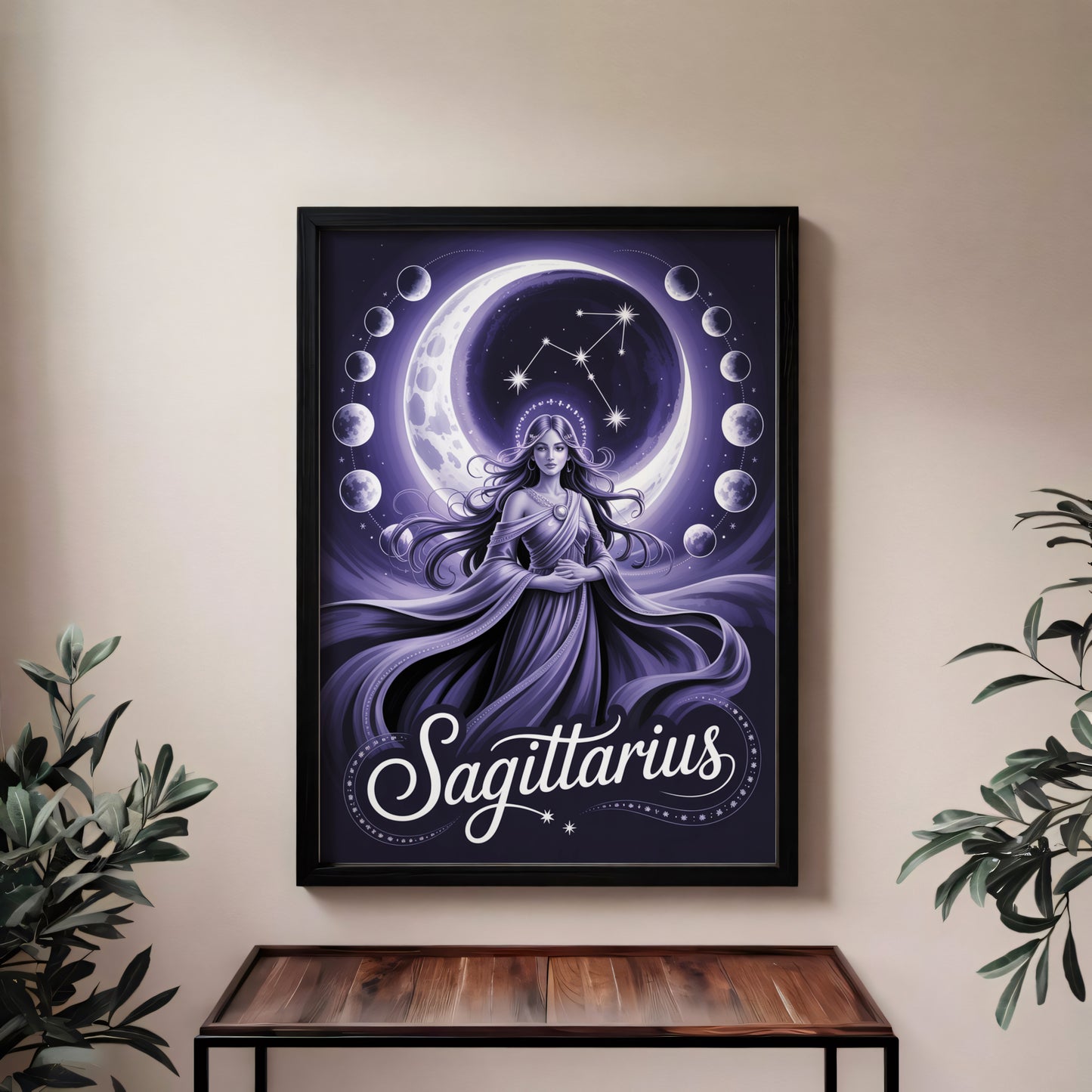 Sagittarius Vivid Wall Art