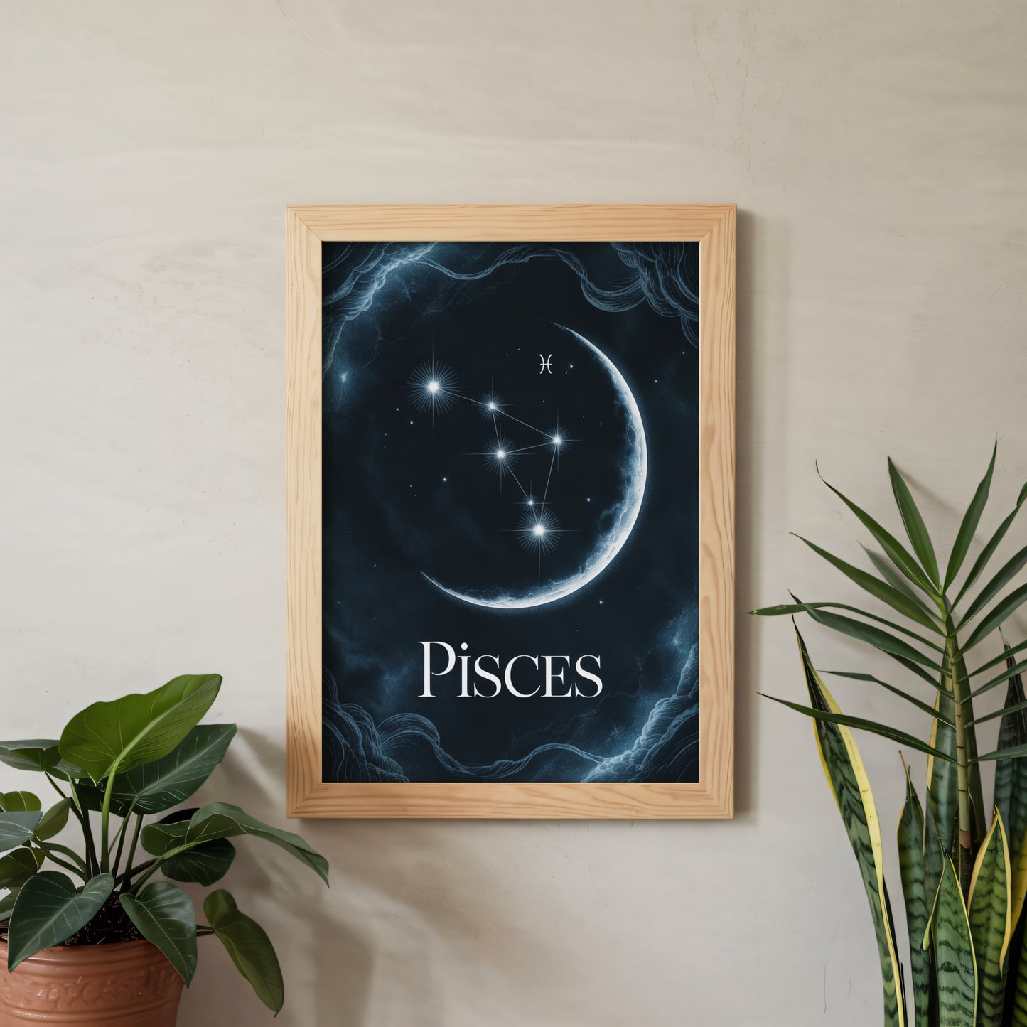 Pisces Celestial Wall Art