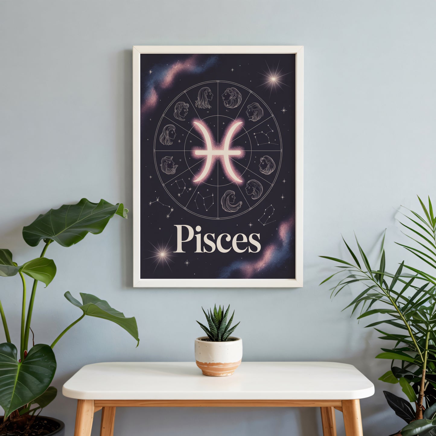 Pisces Colour Wall Art