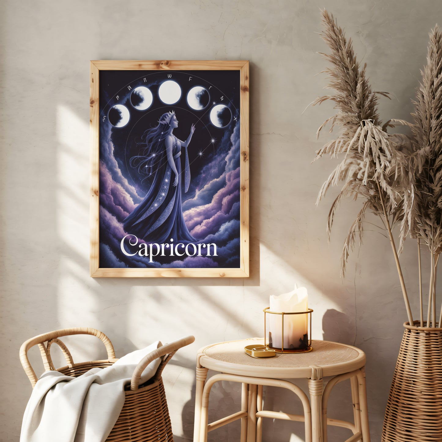 Capricorn Digital Wall Art