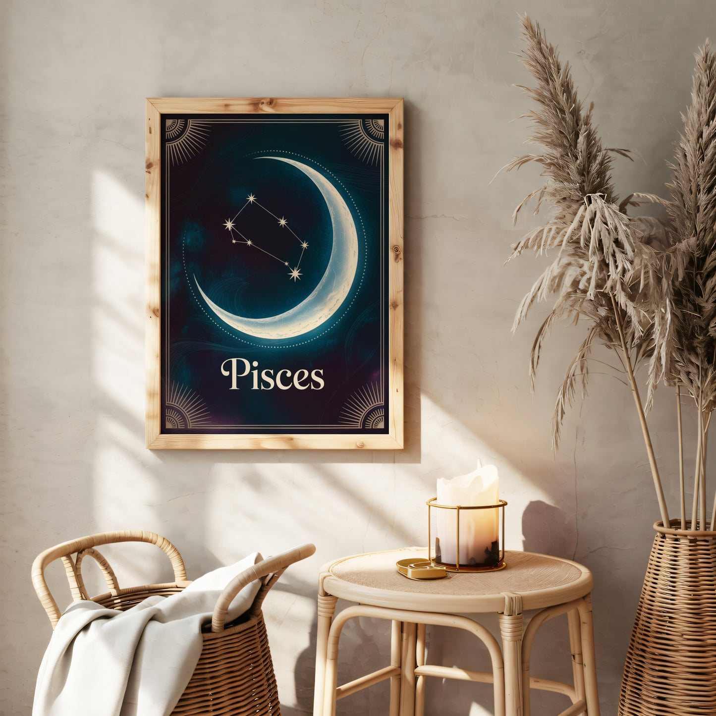 Pisces Spot Wall Art