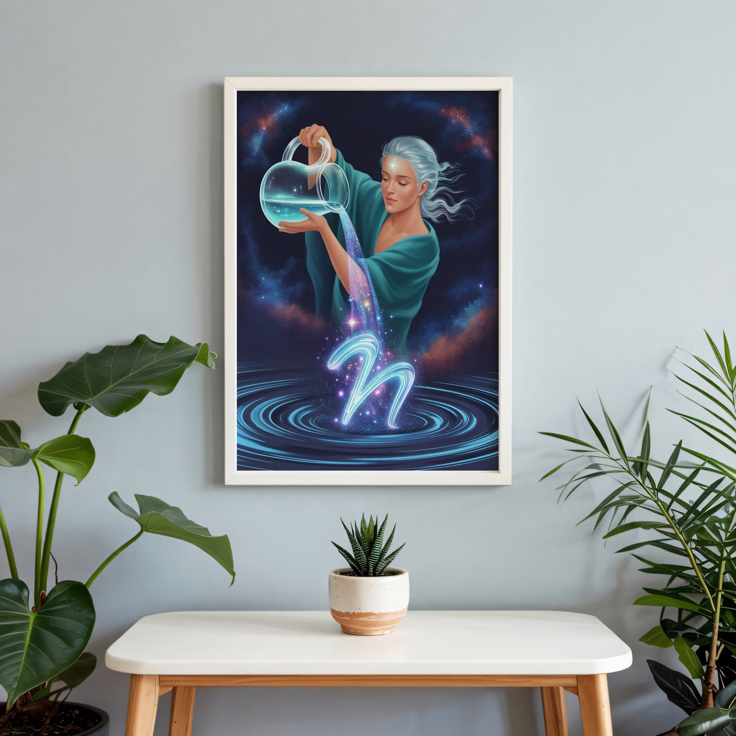 Aquarius Vibrant Wall Art