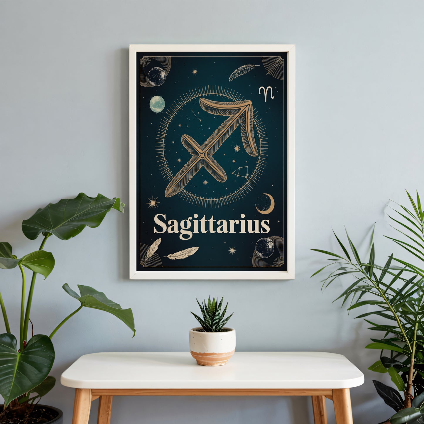 Sagittarius High Contrast Wall Art