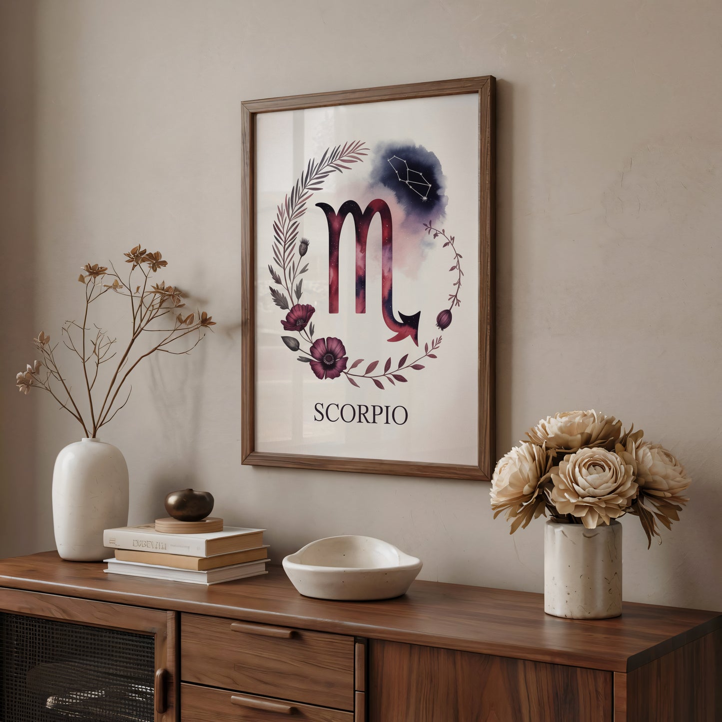 Scorpio Intricate Wall Art