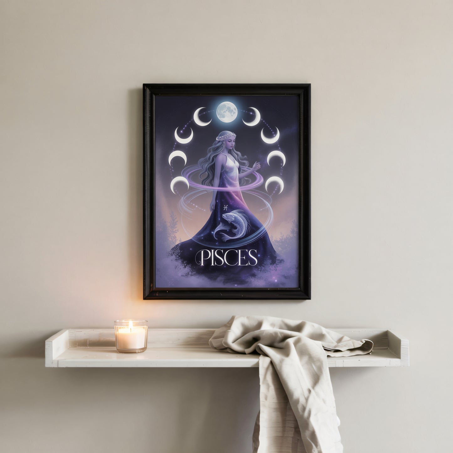 Pisces Digital Wall Art