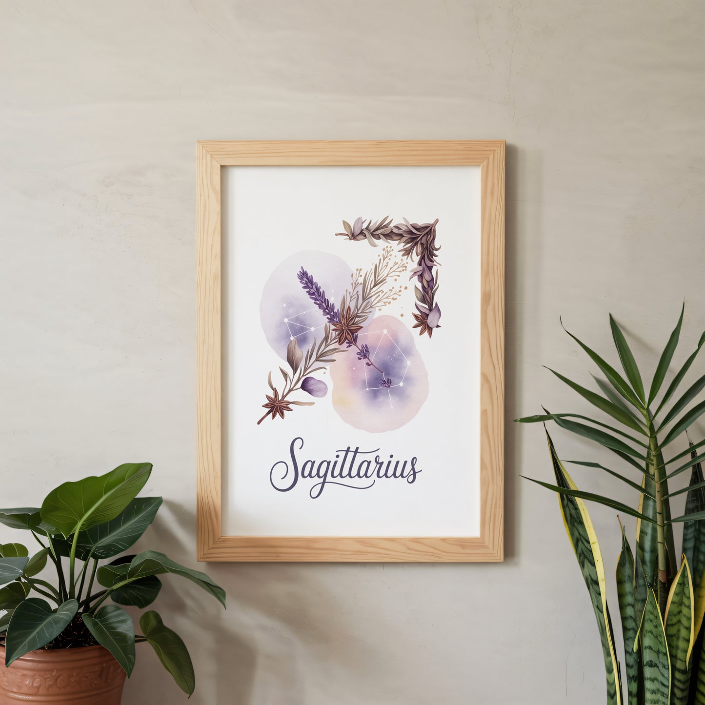 Sagittarius Intricate Wall Art