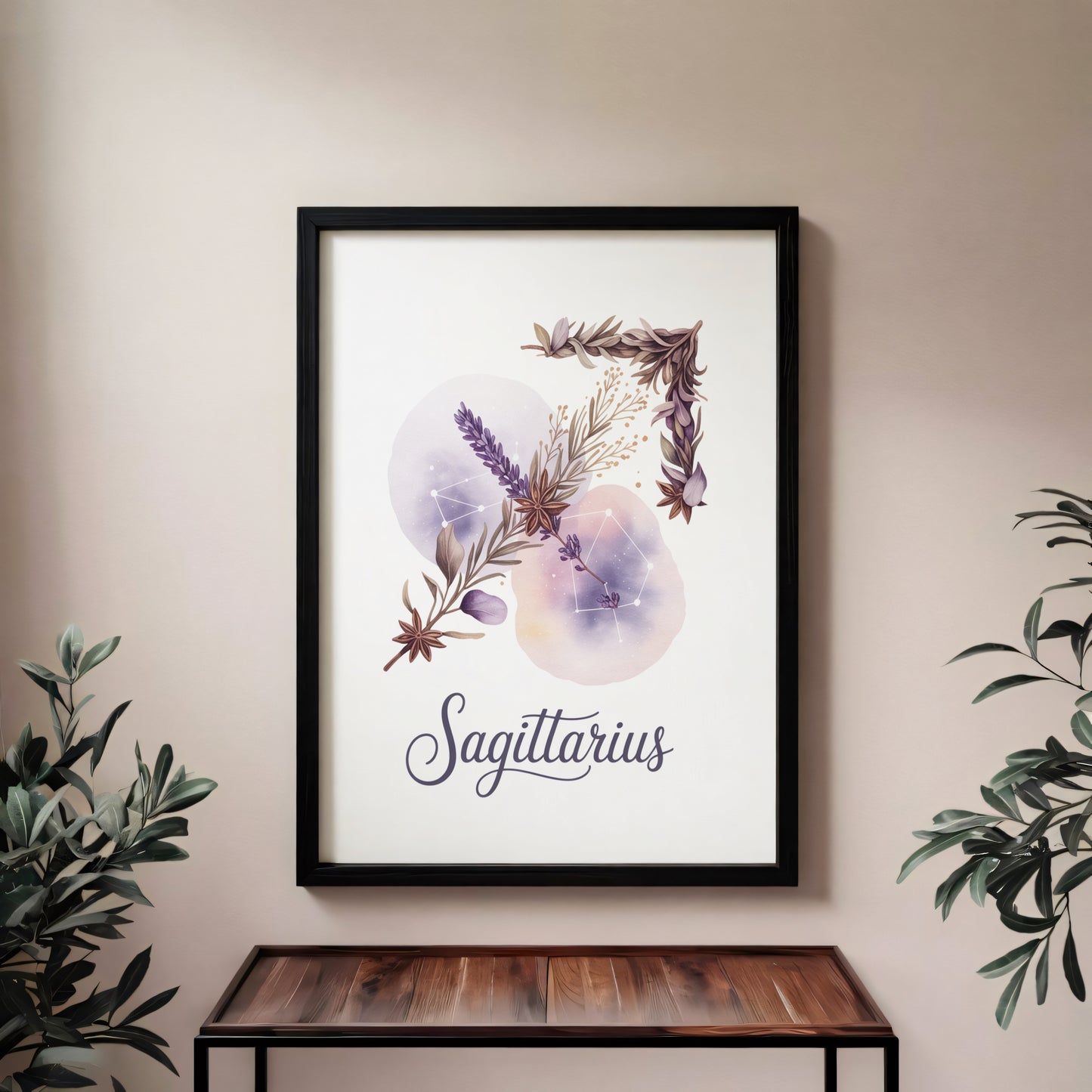 Sagittarius Intricate Wall Art