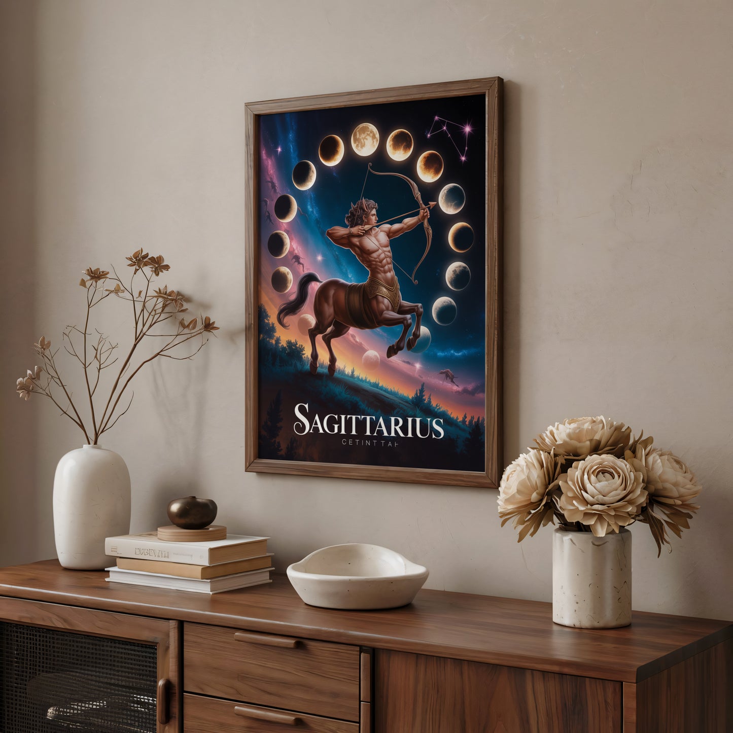 Sagittarius Active Wall Art