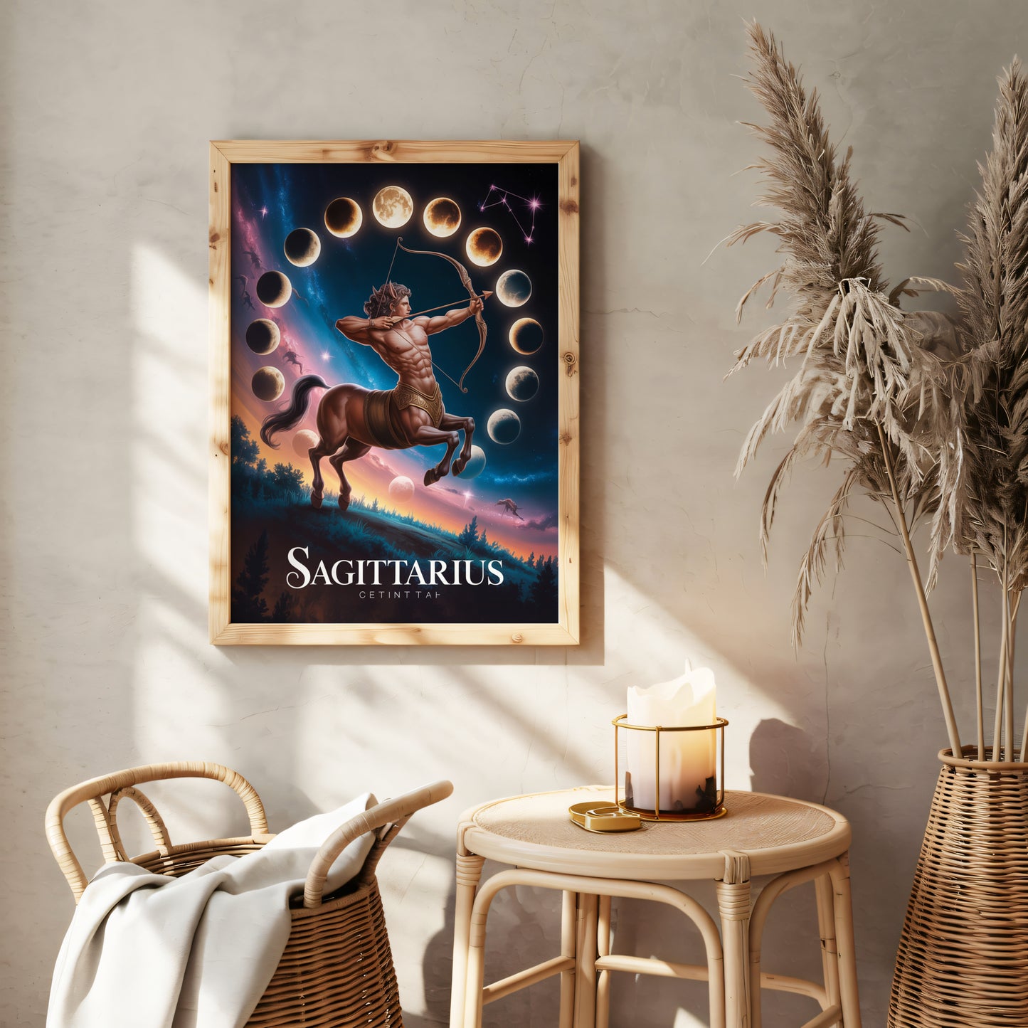 Sagittarius Active Wall Art