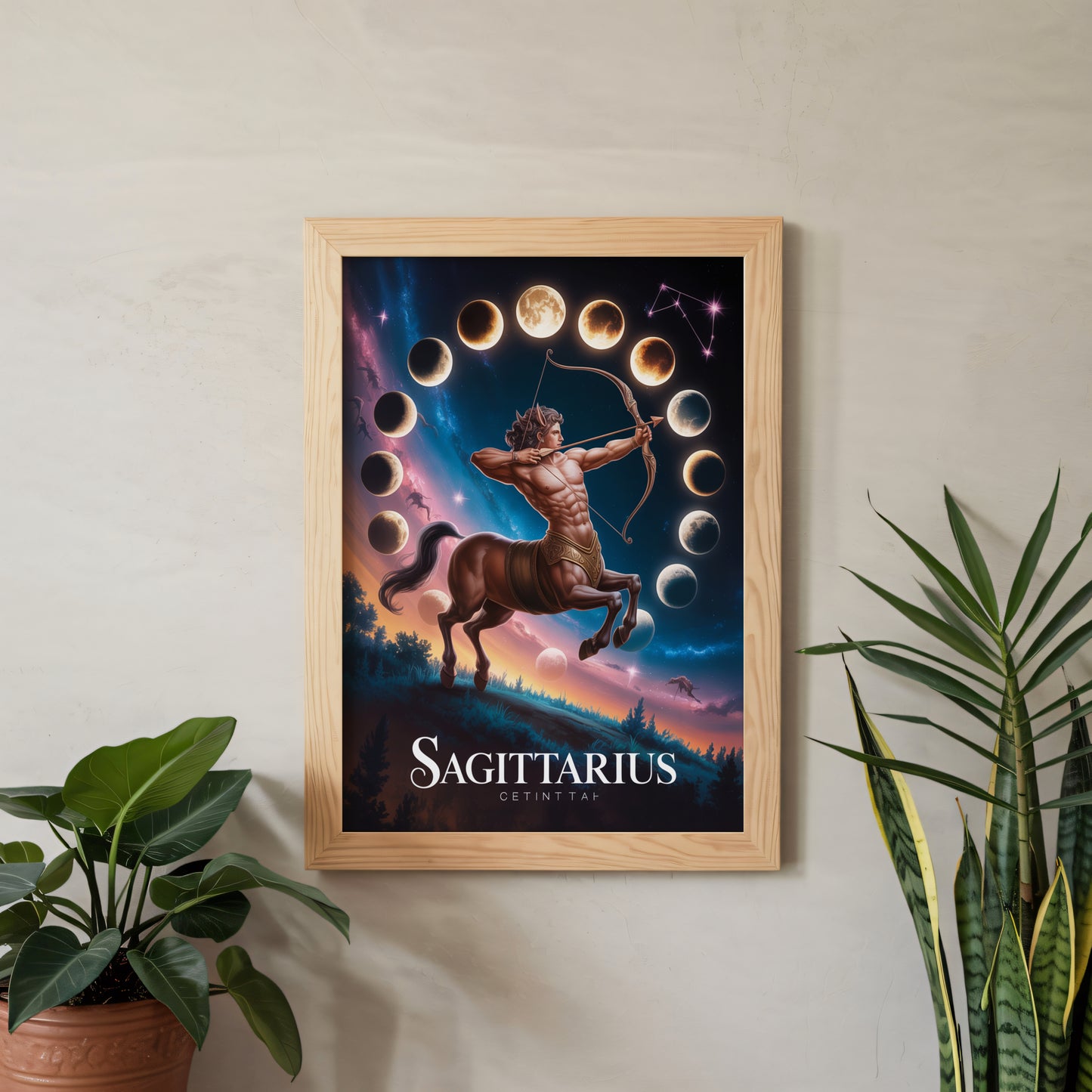 Sagittarius Active Wall Art