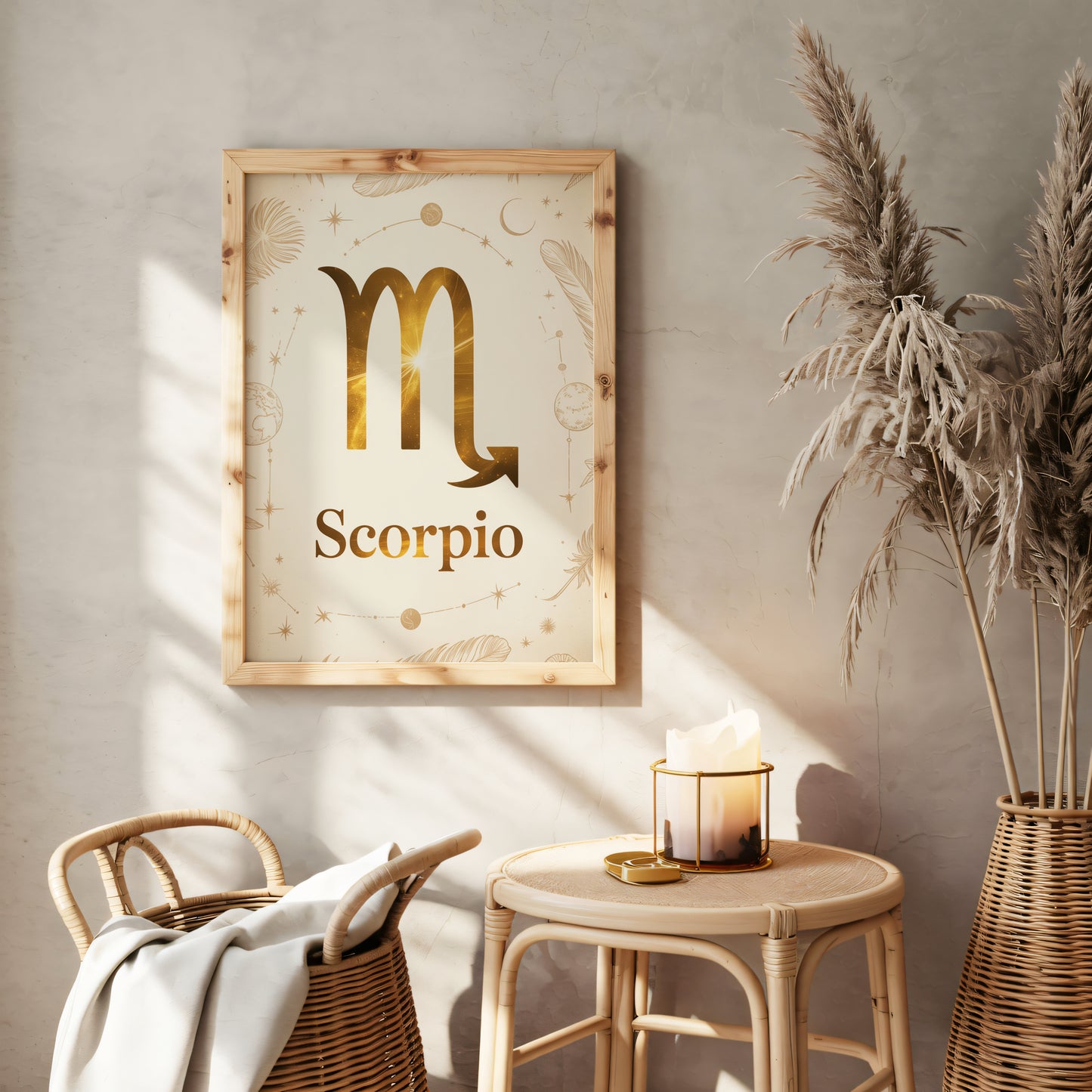 Scorpio Bold Wall Art