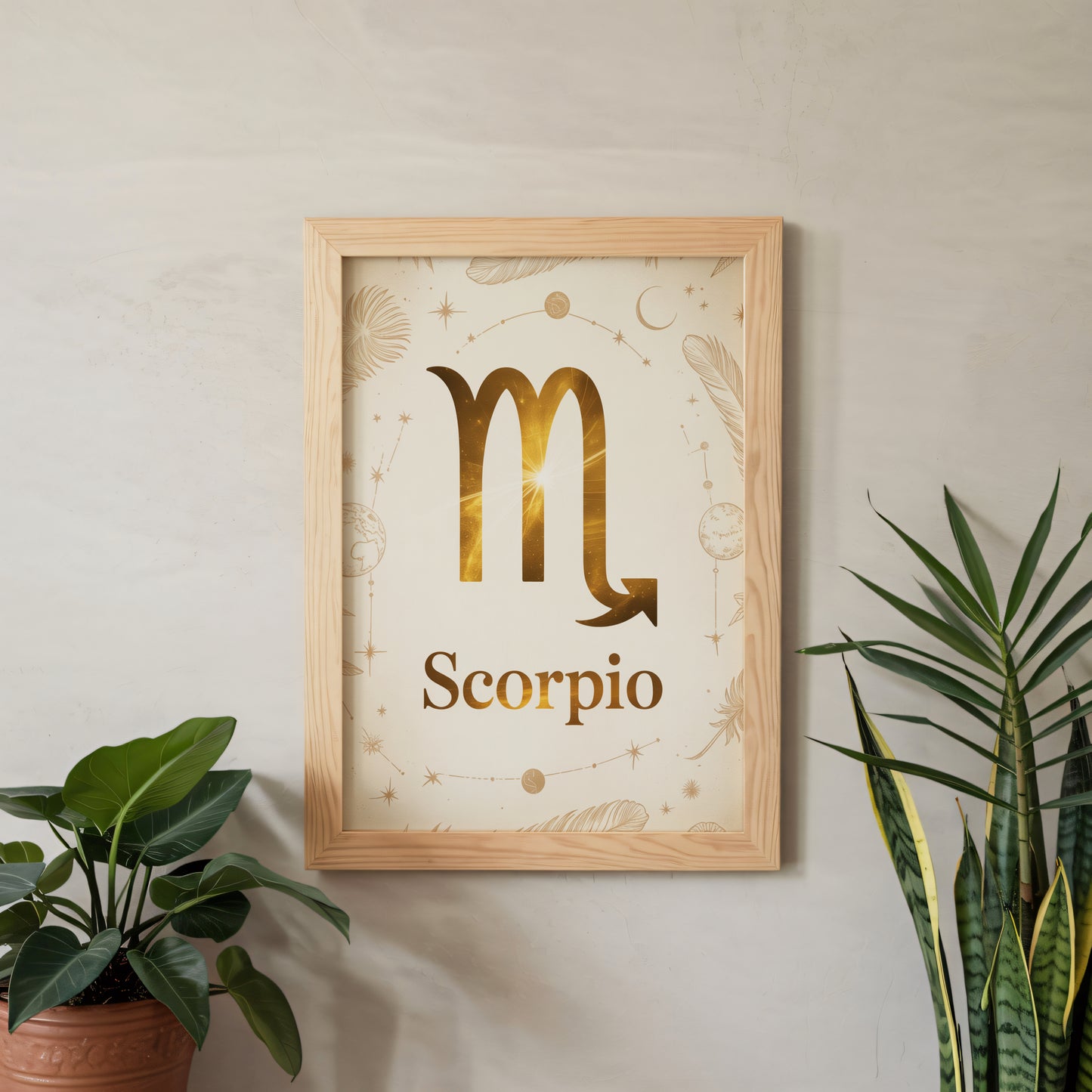 Scorpio Bold Wall Art