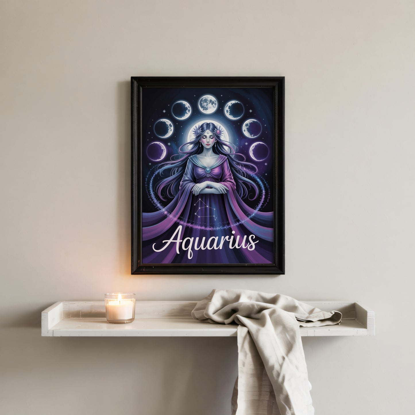 Aquarius Vivid Wall Art
