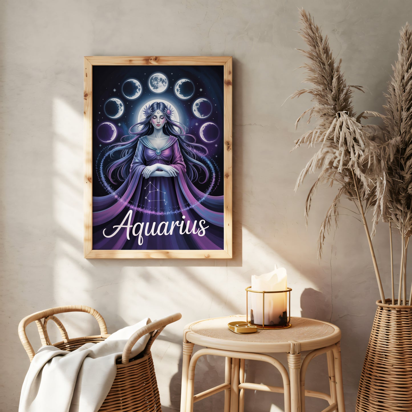 Aquarius Vivid Wall Art