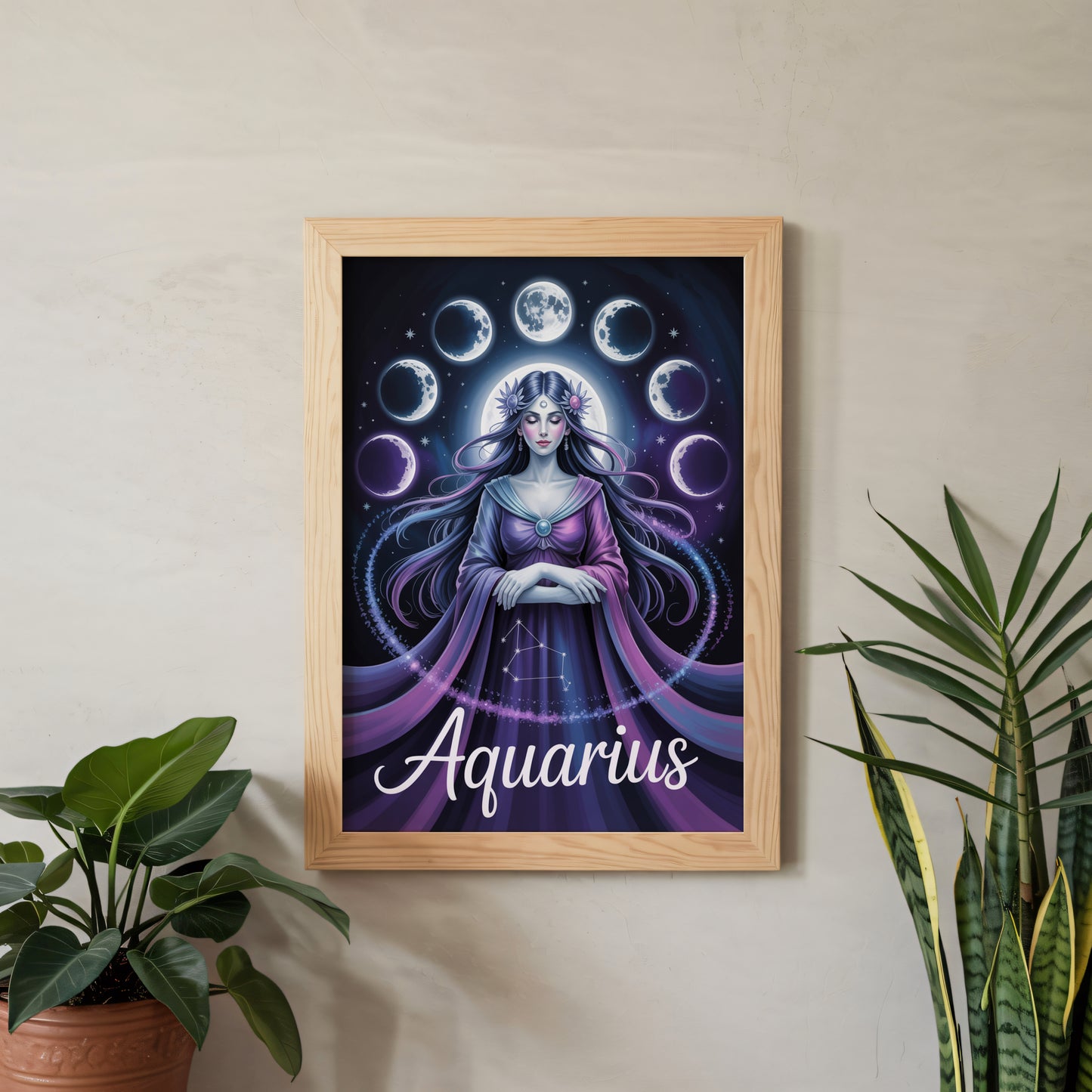 Aquarius Vivid Wall Art