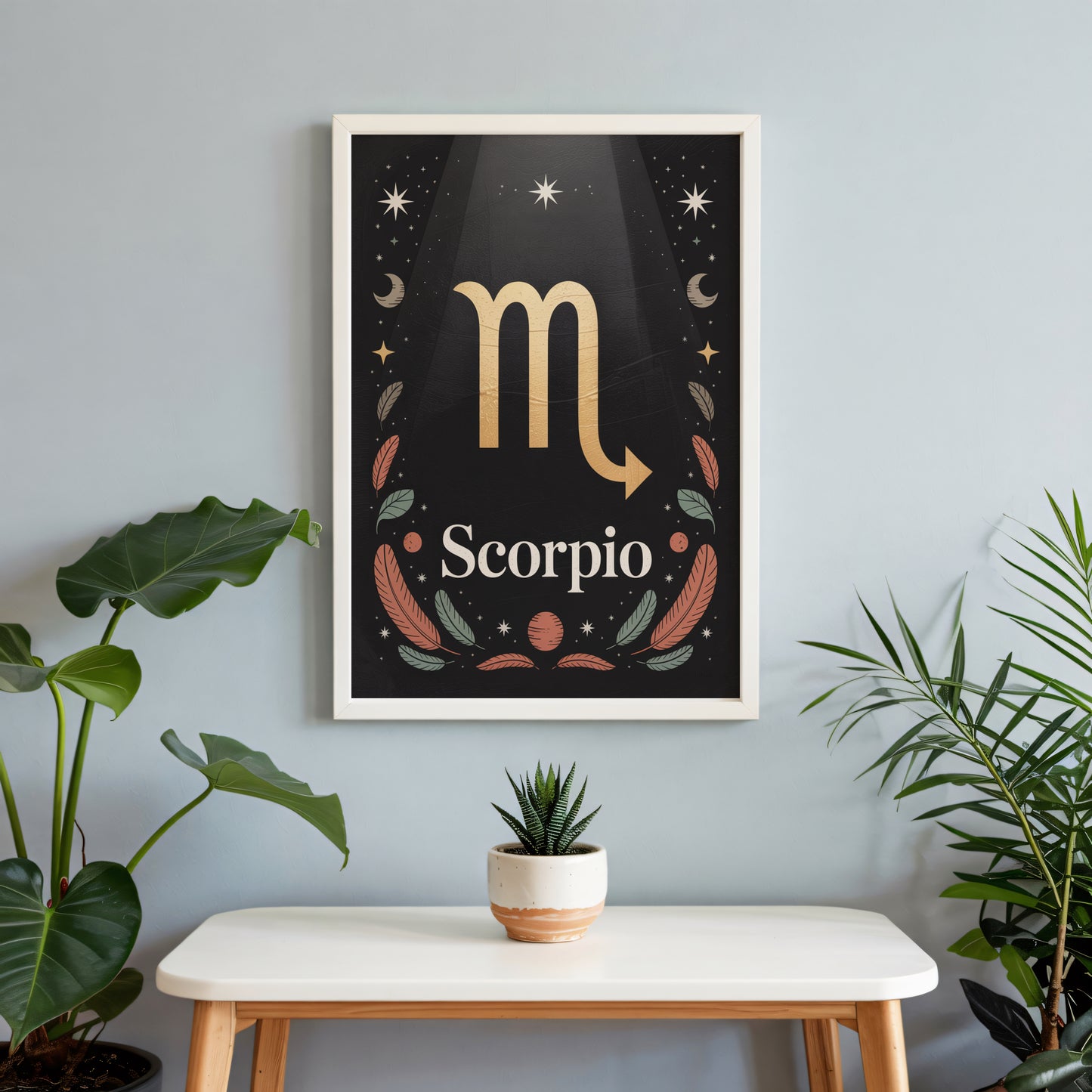 Scorpio Subtle Wall Art