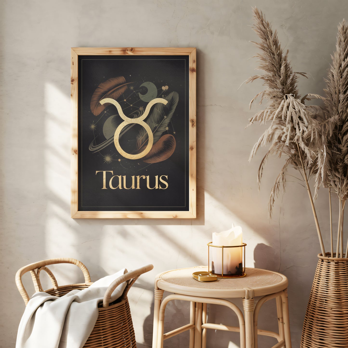 Taurus High Contrast Wall Art