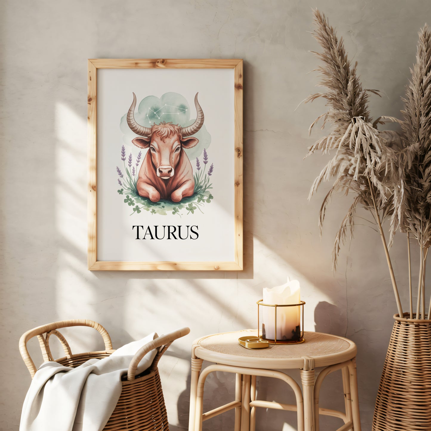 Taurus Intricate Wall Art