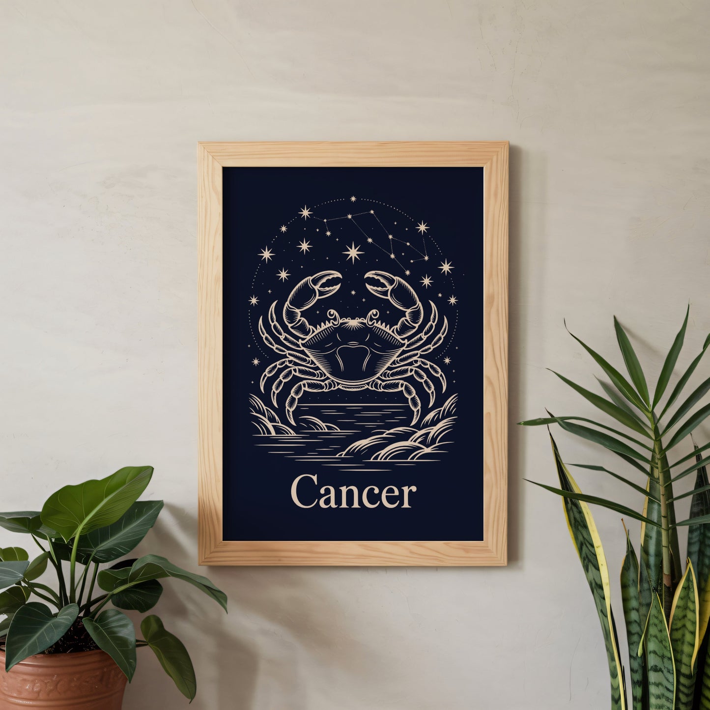 Aisle29 Posters Cancer Night Wall Art