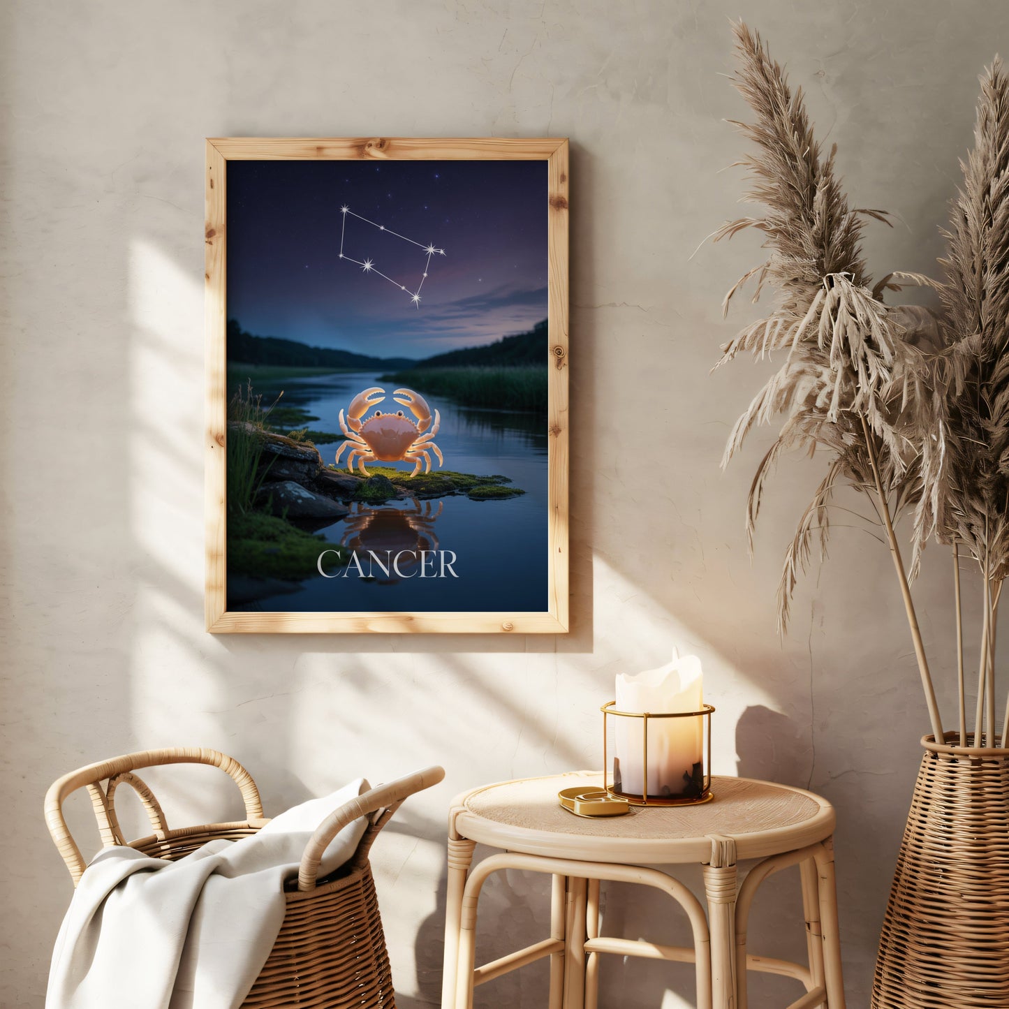 Aisle29 Posters Cancer Serene Wall Art