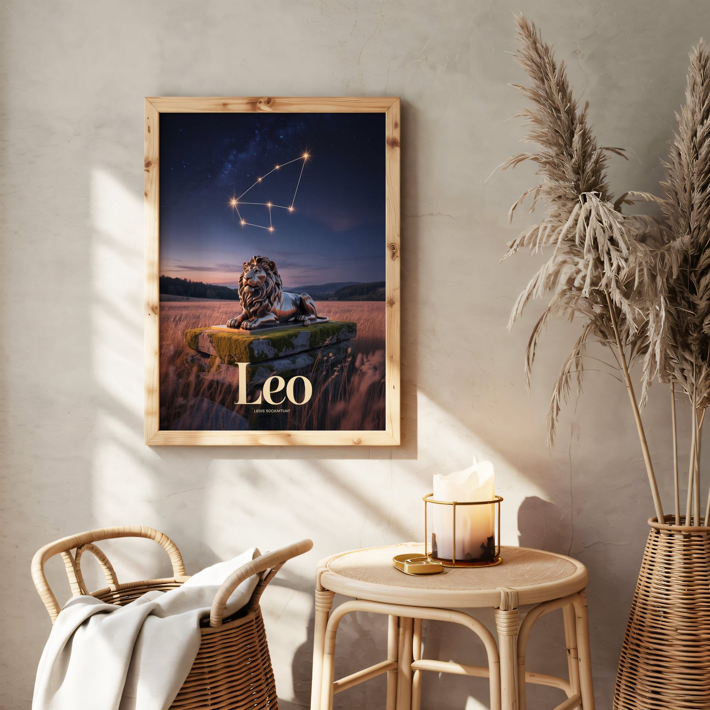 Aisle29 Posters Leo Serene Wall Art