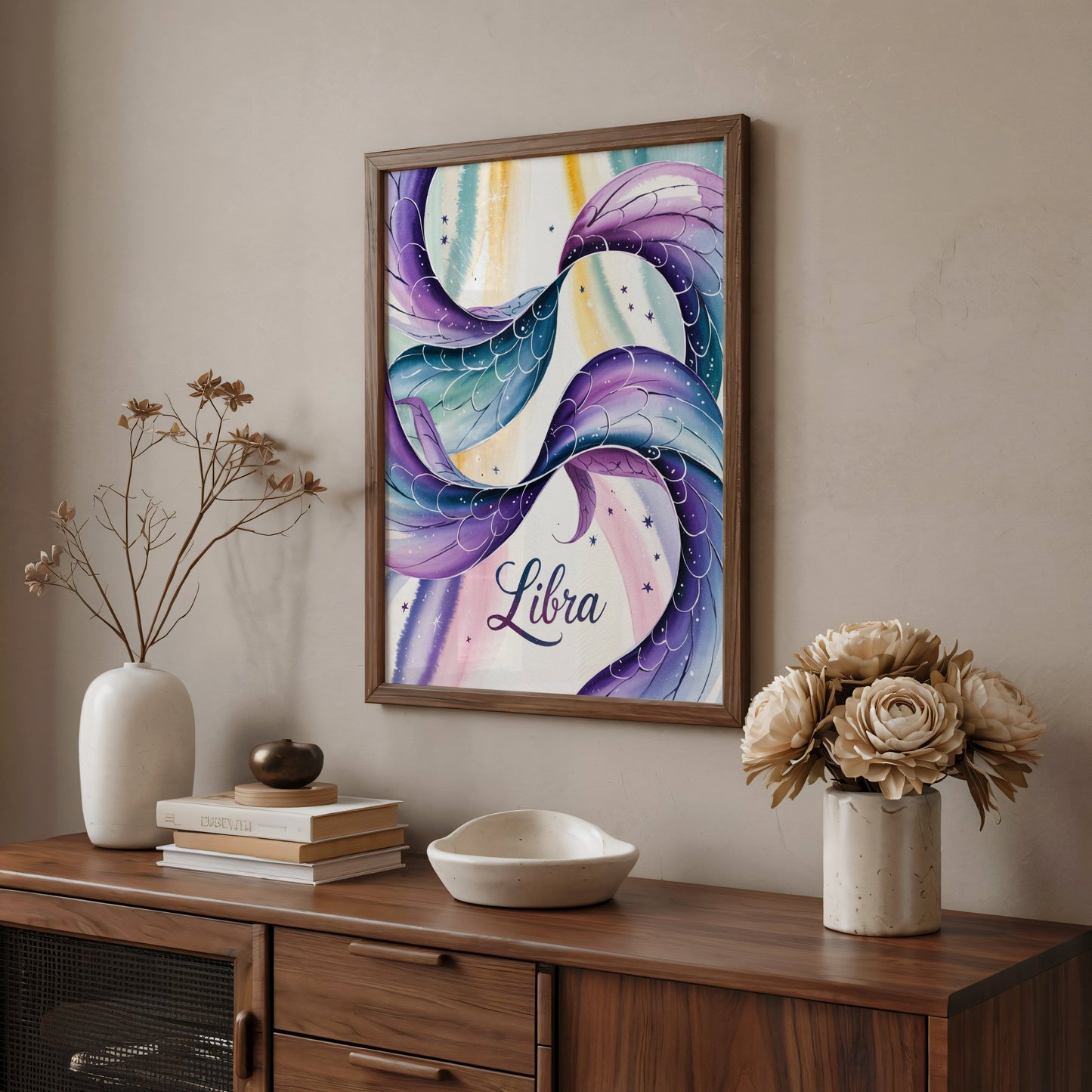 Aisle29 Posters Libra Flowing Energy Wall Art