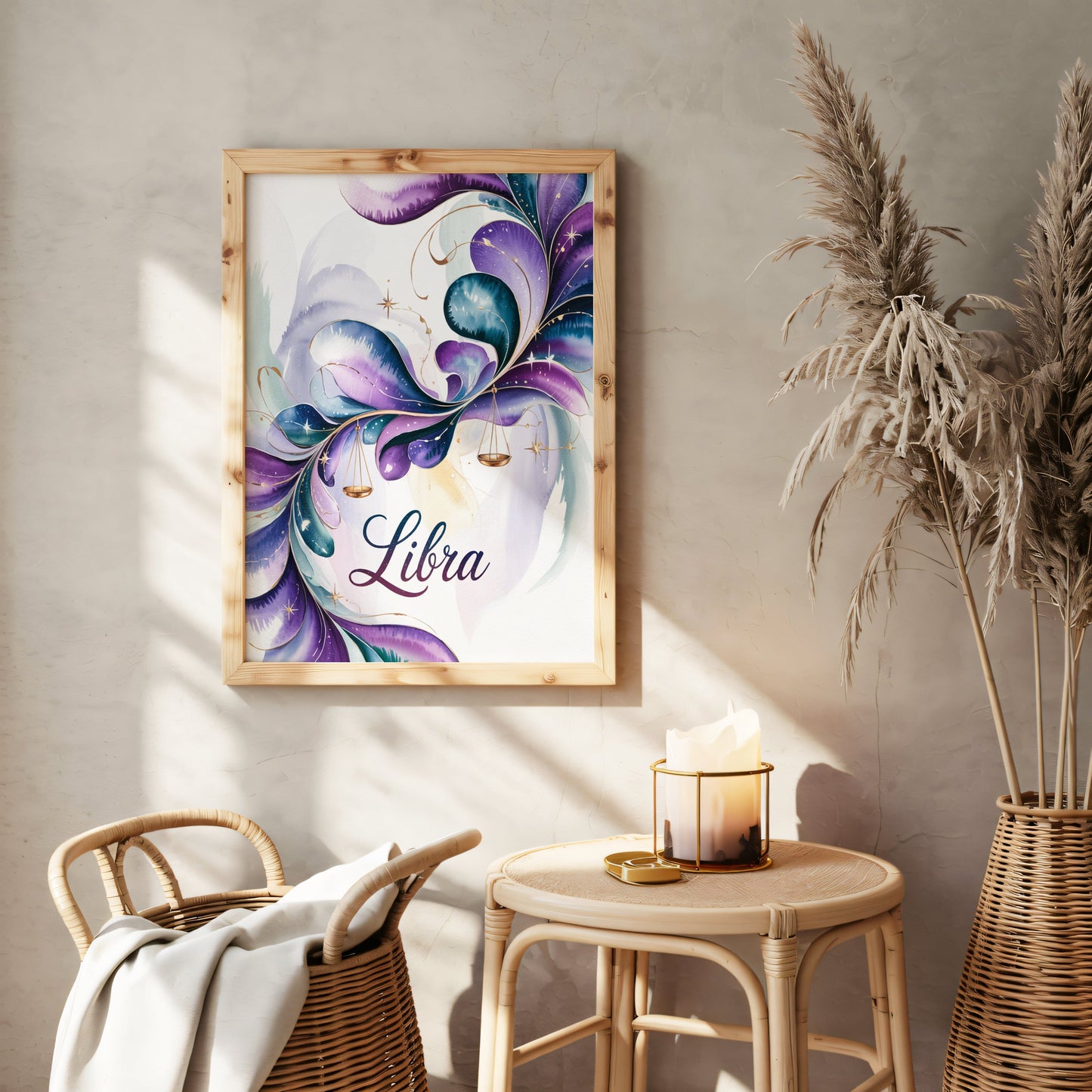 Aisle29 Posters Libra Scales In Motion Wall Art