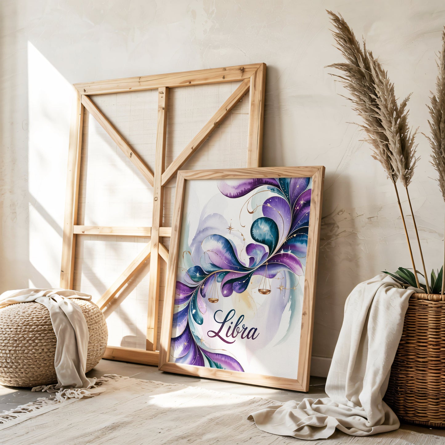 Aisle29 Posters Libra Scales In Motion Wall Art