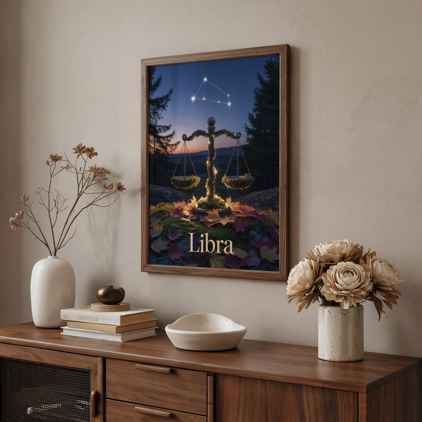 Aisle29 Posters Libra Serene Wall Art