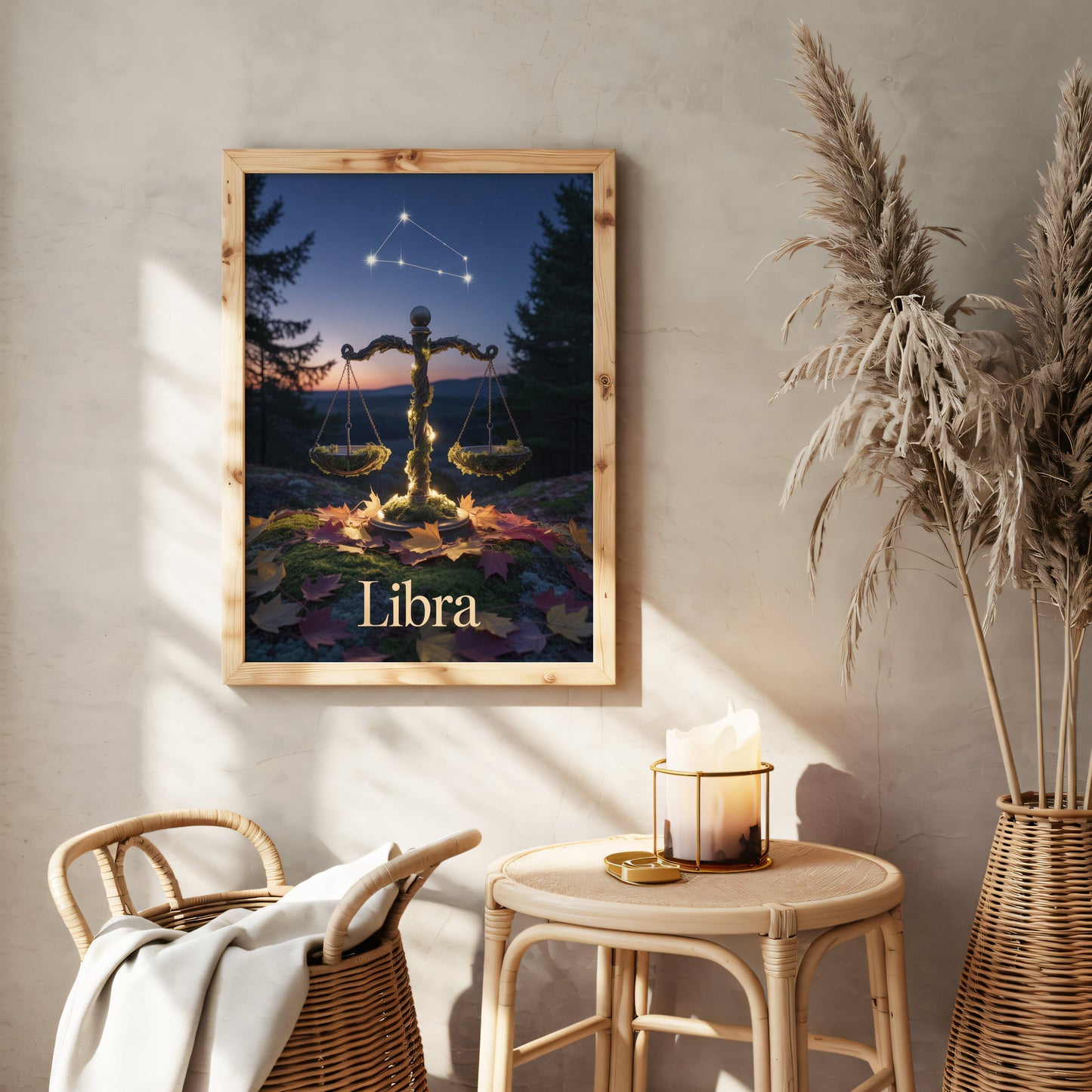 Aisle29 Posters Libra Serene Wall Art
